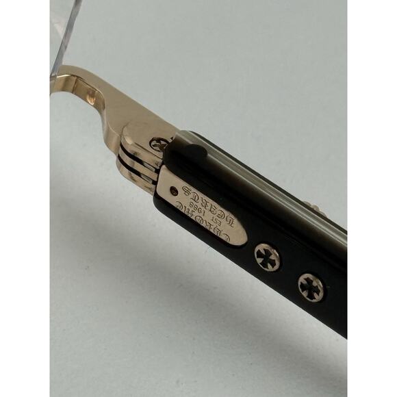 CHROME HEARTS DEEP I GP-BRBBR Gold Plated/White Ebony-Piano Varnish - Picture 6 of 8